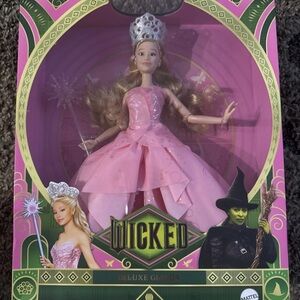 Mattel Wicked Glinda Doll in Pink Gown